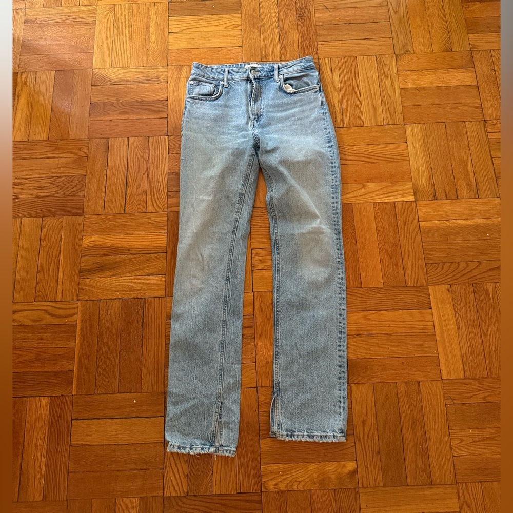 Zara Light Blue Denim Jeans